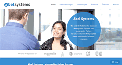 Desktop Screenshot of abel-systems.ch